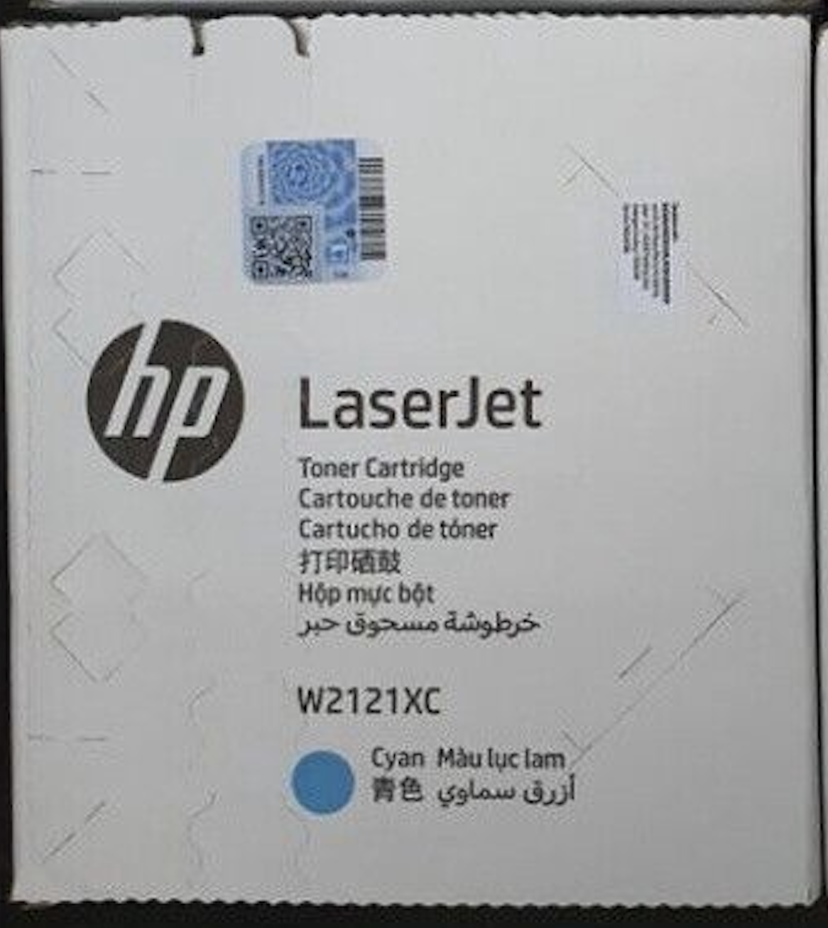 W2121XC (212X) Cyan High-Yield Toner